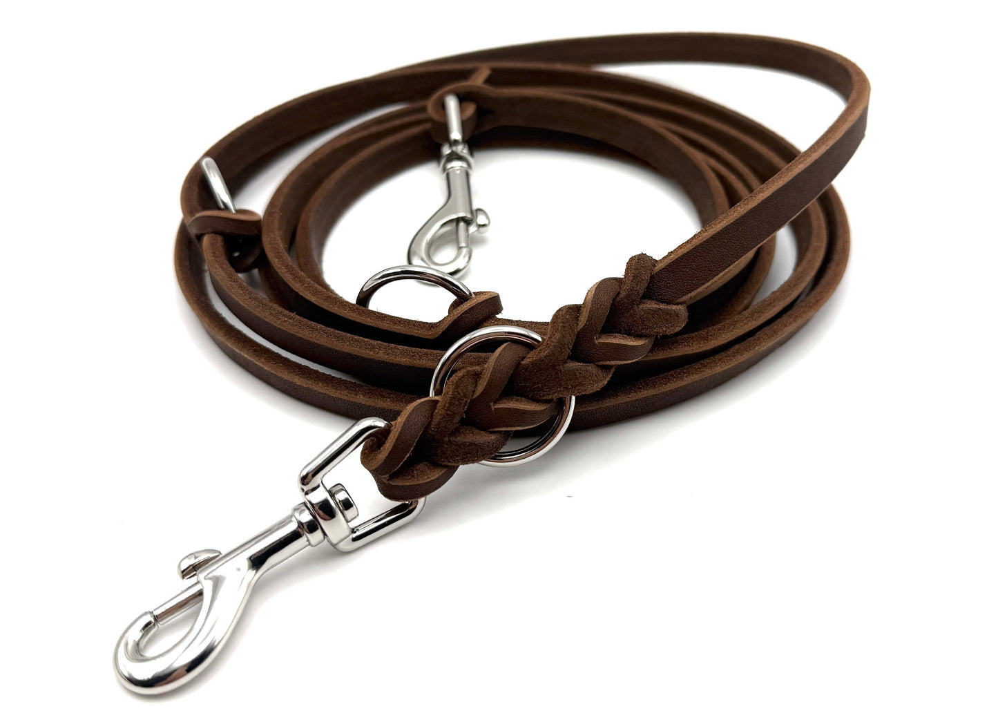 Hundeleine Mini (unter 10kg), braun