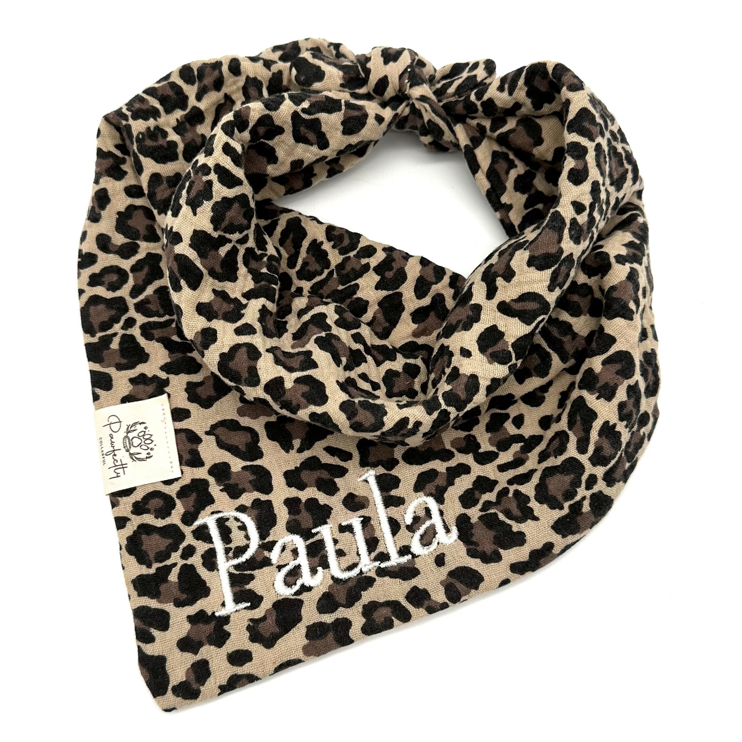 Musselin Hundehalstuch LEO