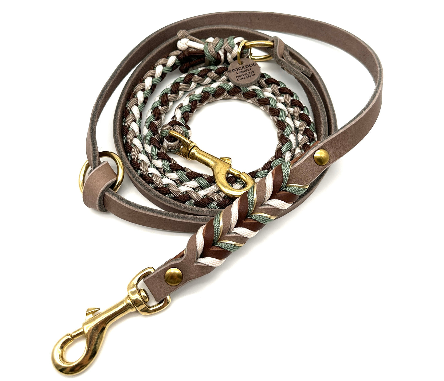 Crossbody Leine "IRISH COFFEE"