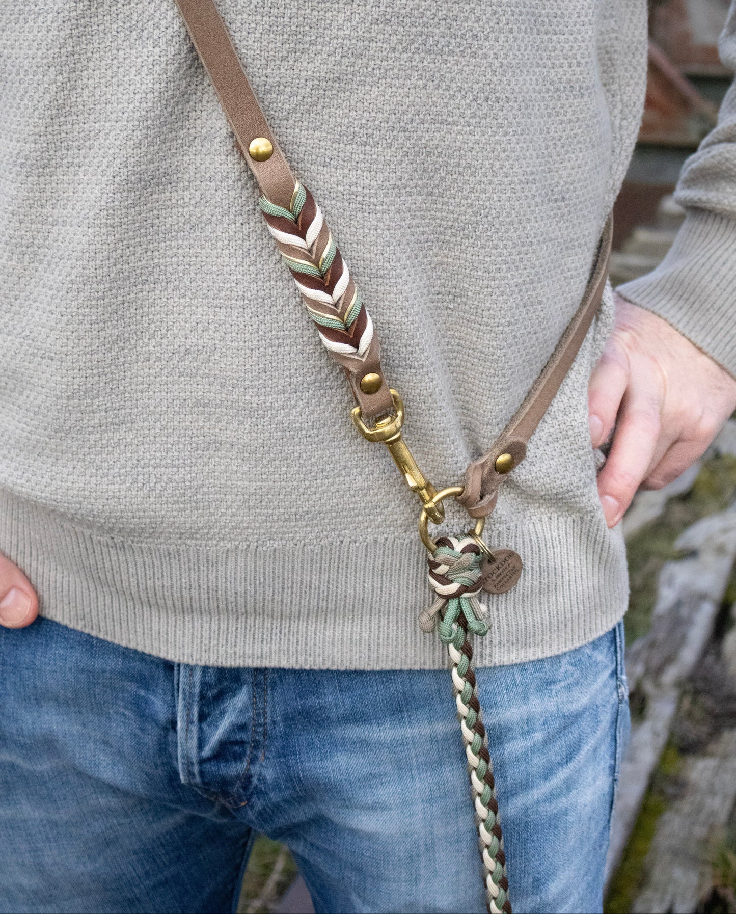 Crossbody Leine "IRISH COFFEE"