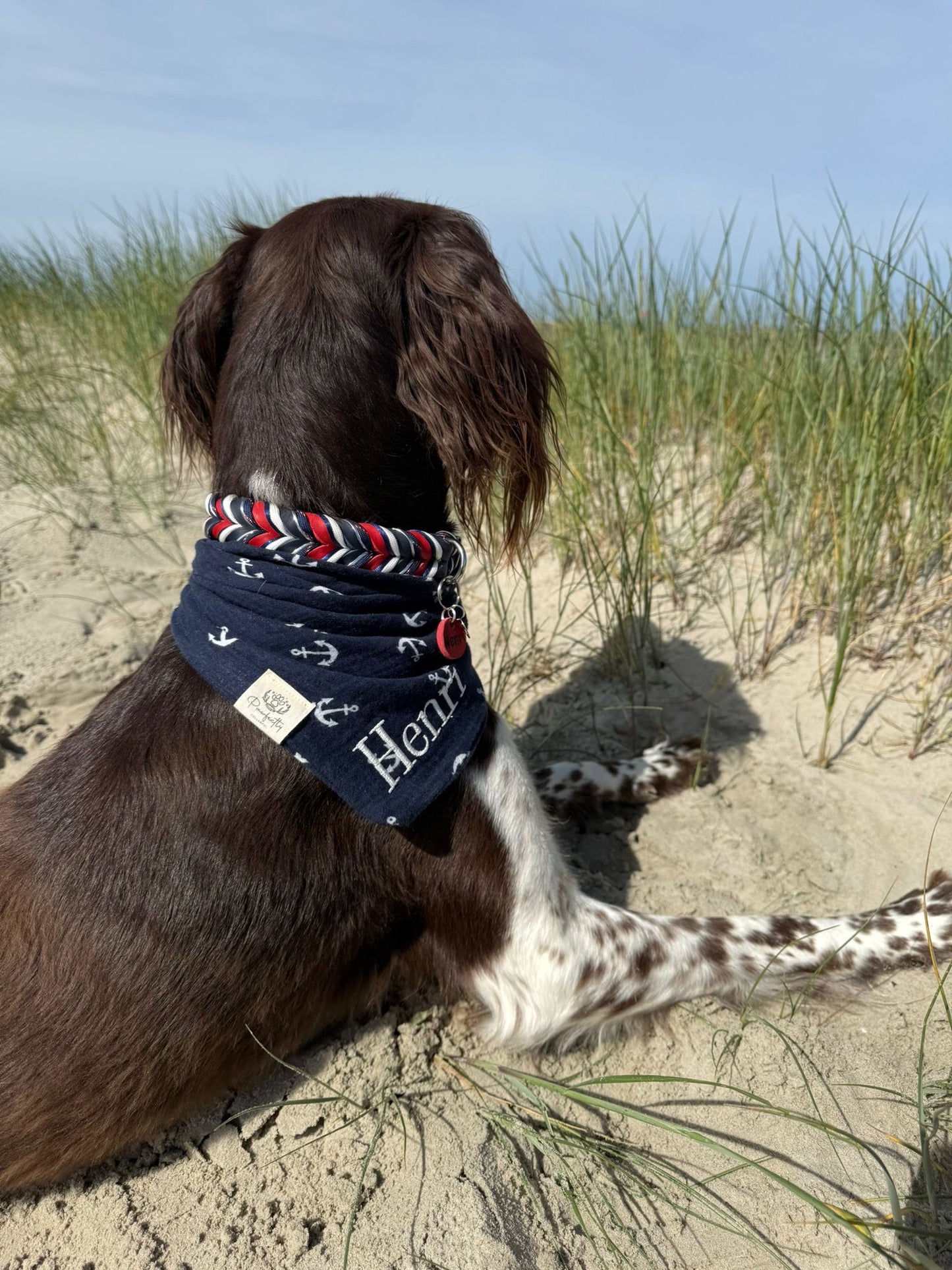 Musselin Hundehalstuch KÜSTENKIND