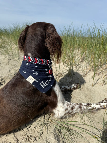 Musselin Hundehalstuch KÜSTENKIND