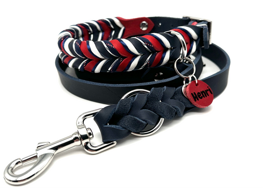 Fettleder Halsband "KÜSTENKIND"