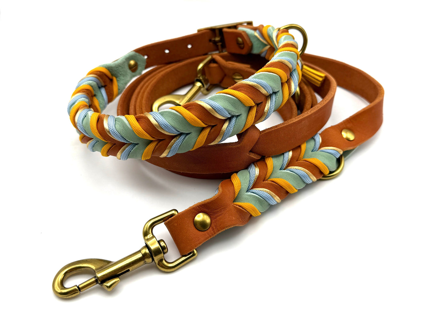 Fettleder Halsband "MONTANA"