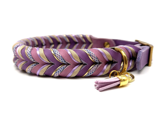 Fettleder Halsband "DELILAH"