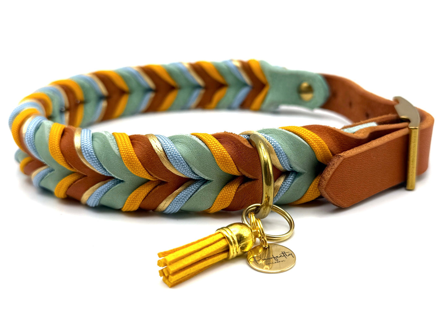 Fettleder Halsband "MONTANA"