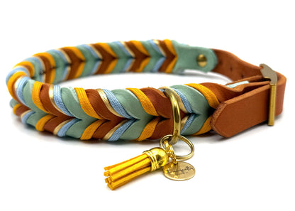 Fettleder Halsband "MONTANA"