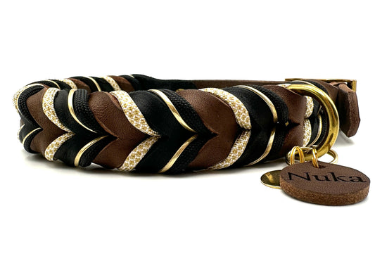 Fettleder Halsband "DIEGO"