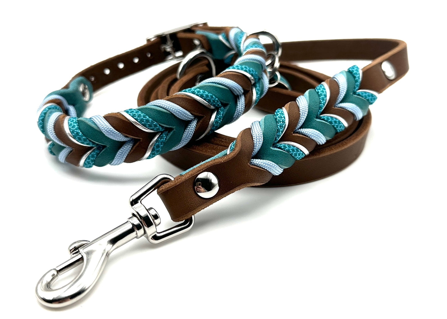 Fettleder Halsband "CHARLIE"