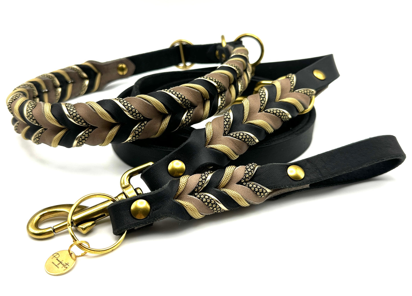 Fettleder Halsband "ANUBIS"