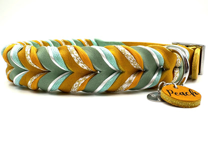 Fettleder Halsband "BUTTERCUP"