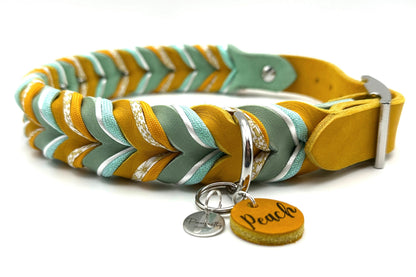 Fettleder Halsband "BUTTERCUP"
