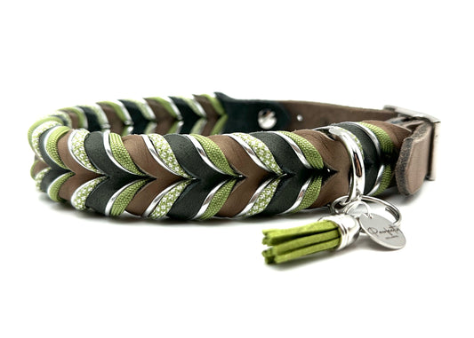 Fettleder Halsband "FINLEY"