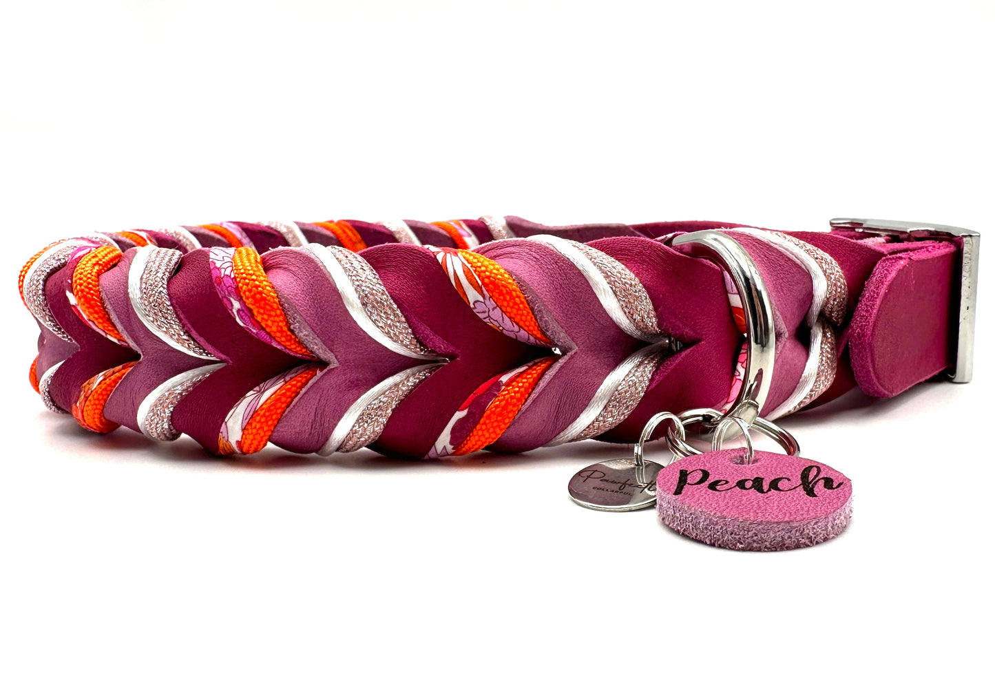 Fettleder Halsband "DAHLIA"