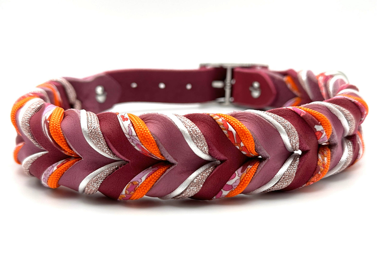 Fettleder Halsband "DAHLIA"