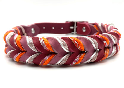 Fettleder Halsband "DAHLIA"