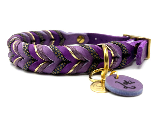 Fettleder Halsband "OPHELIA"