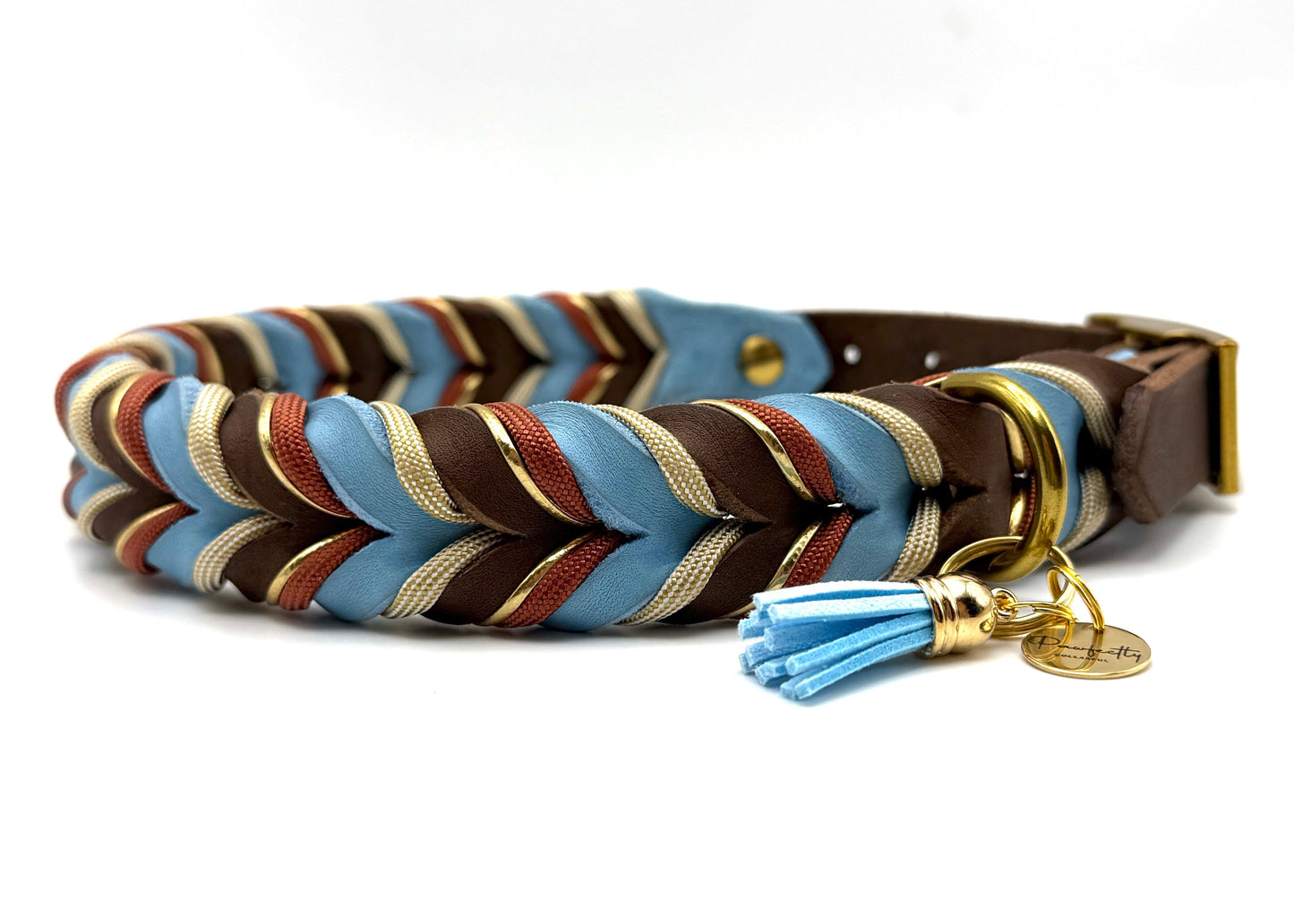 Fettleder Halsband "KENTUCKY"