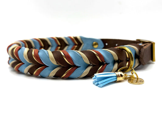 Fettleder Halsband "KENTUCKY"