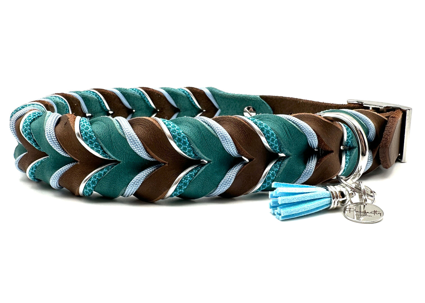 Fettleder Halsband "CHARLIE"