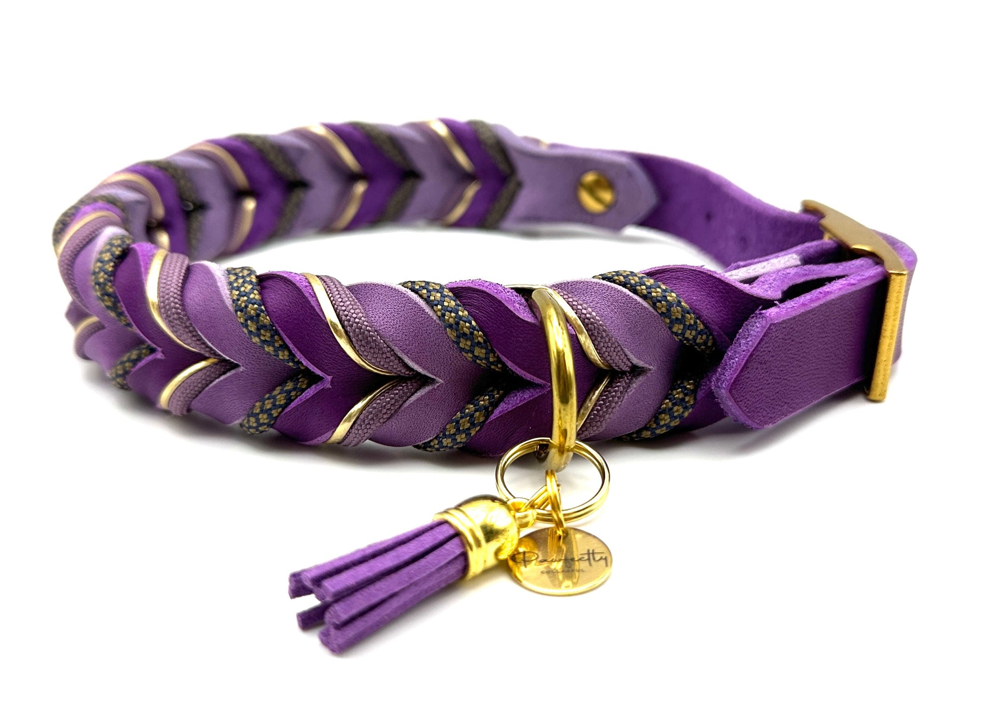 Fettleder Halsband "OPHELIA"  Pawfectly Collarful