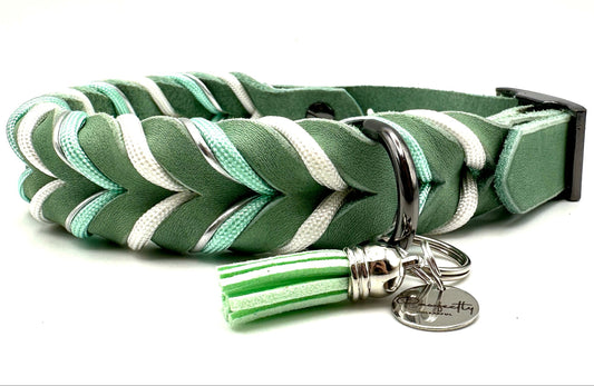Fettleder Halsband "MELODY"