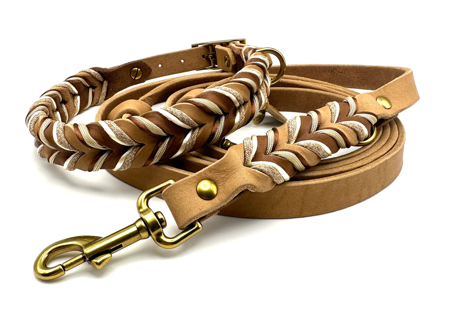 Fettleder Halsband "SAVANNAH"