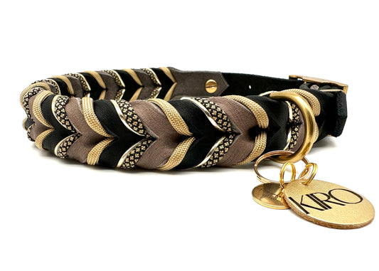 Fettleder Halsband "ANUBIS"