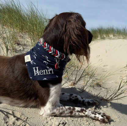 Musselin Hundehalstuch KÜSTENKIND